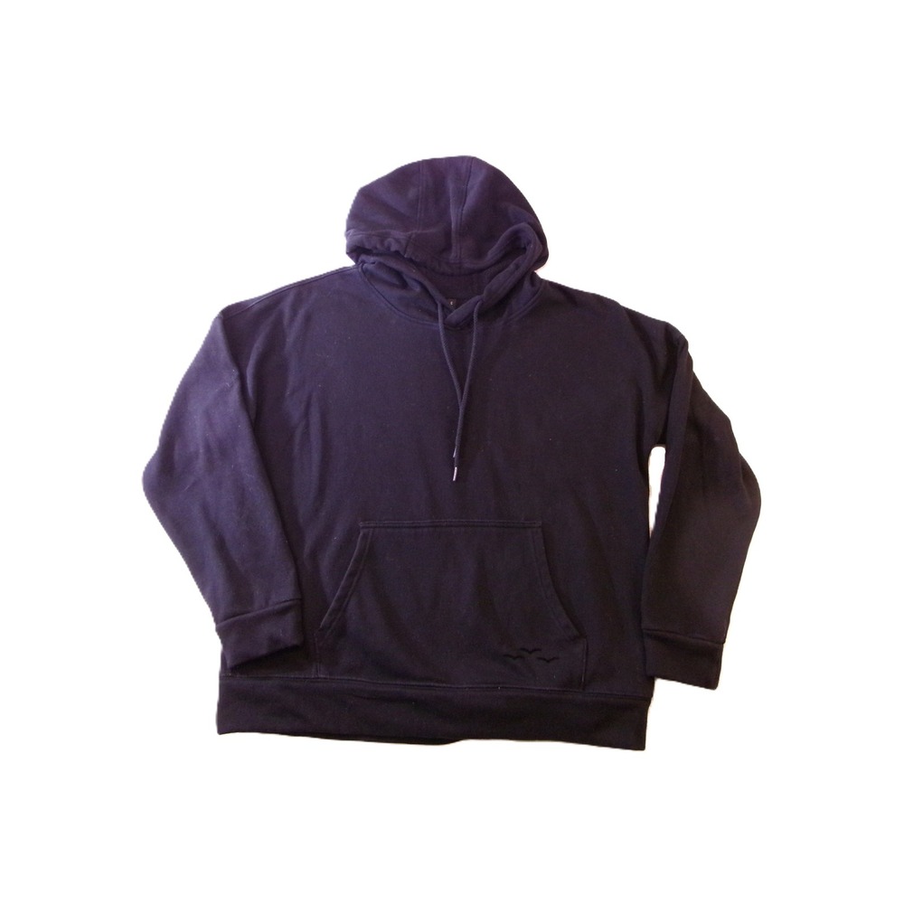 Lazypants Mens‎ Black Fleece Pullover Hoodie Sweatshirt L22263LZVC Size L